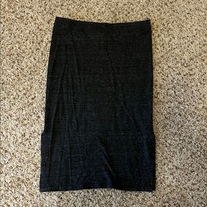 Alternative Apparel Charcoal Pencil Skirt